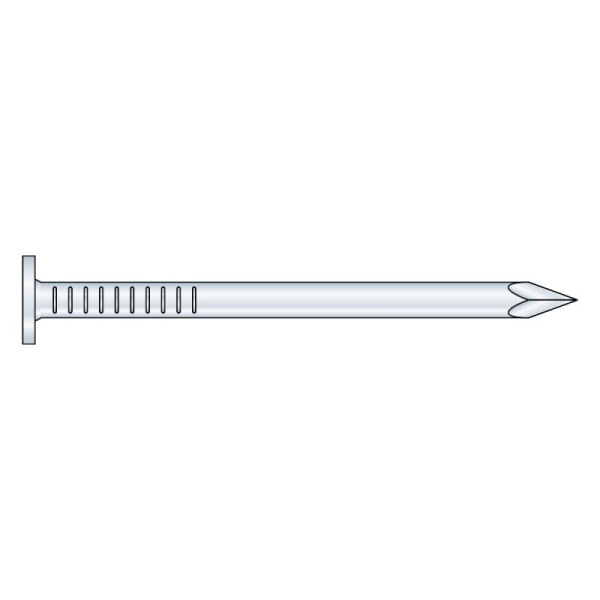 Pappspiker / Skiferspiker 2.8x45 galv 500stk