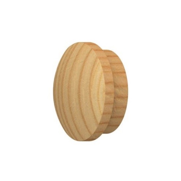Dekk knapp furu 14-19mm 12stk karmhylse