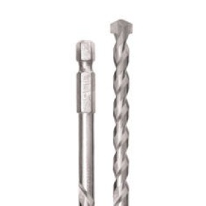 Murbor 2-skjær 3x80 1/4" innfesting