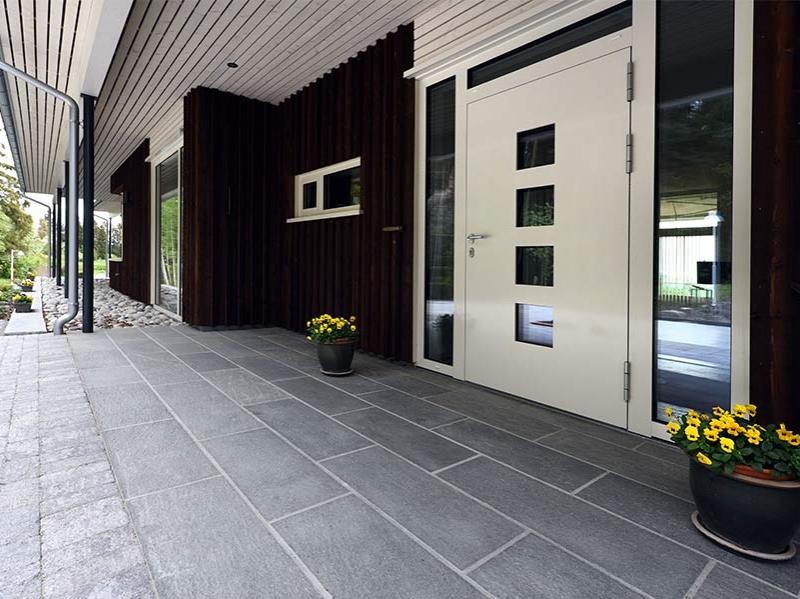 Oppdalskifer Flis 30x60cm hugget kant