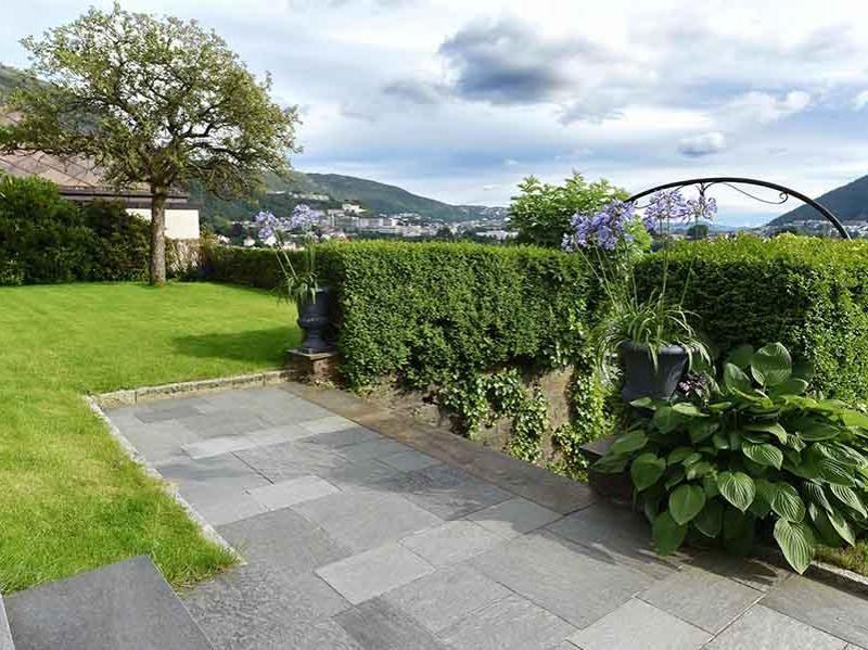 Oppdalskifer Flis 30x60cm hugget kant