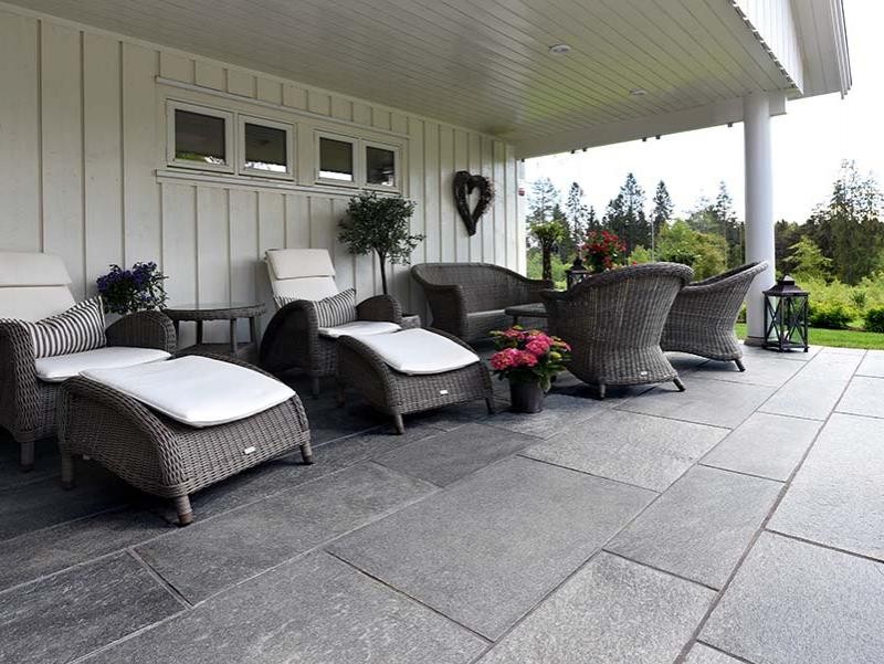 Oppdalskifer Flis 30x60cm hugget kant