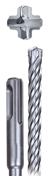 Nemesis hammerbor 4-skjær SDS-Plus 24x250