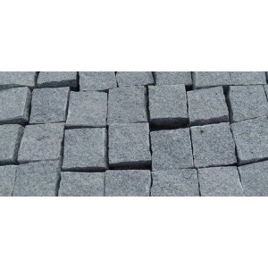 Brostein 10x10x5cm knekt alle sider Portugal smågatestein