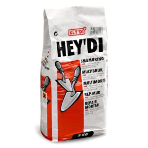 Småmuring mørtel 5kg Hey`di