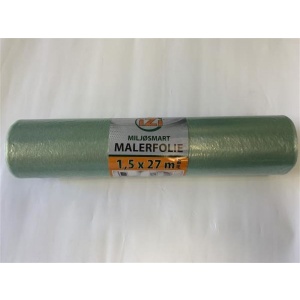 Malerfolie klar 1.5x27m