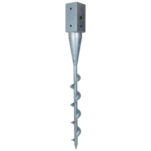Jordskrue stolpespyd 70x70x600mm