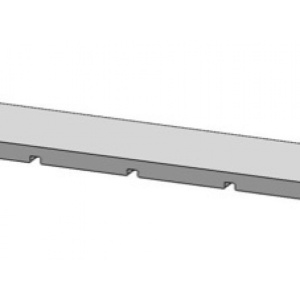 Avslutningslist til Thermodren 100mm 2m