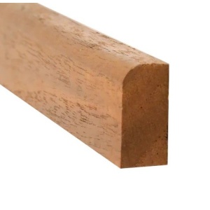 9x21 Feielist valnøtt