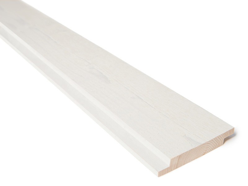 19x148 Dobbelfals tett 2. sort HVITGRUNNET