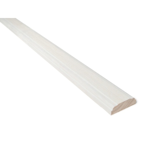22x73 Barokk gran 2. sort HVITGRUNNET